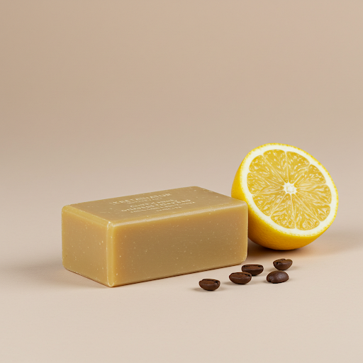 Ölivenöl-Seife Zitrone-Kaffee